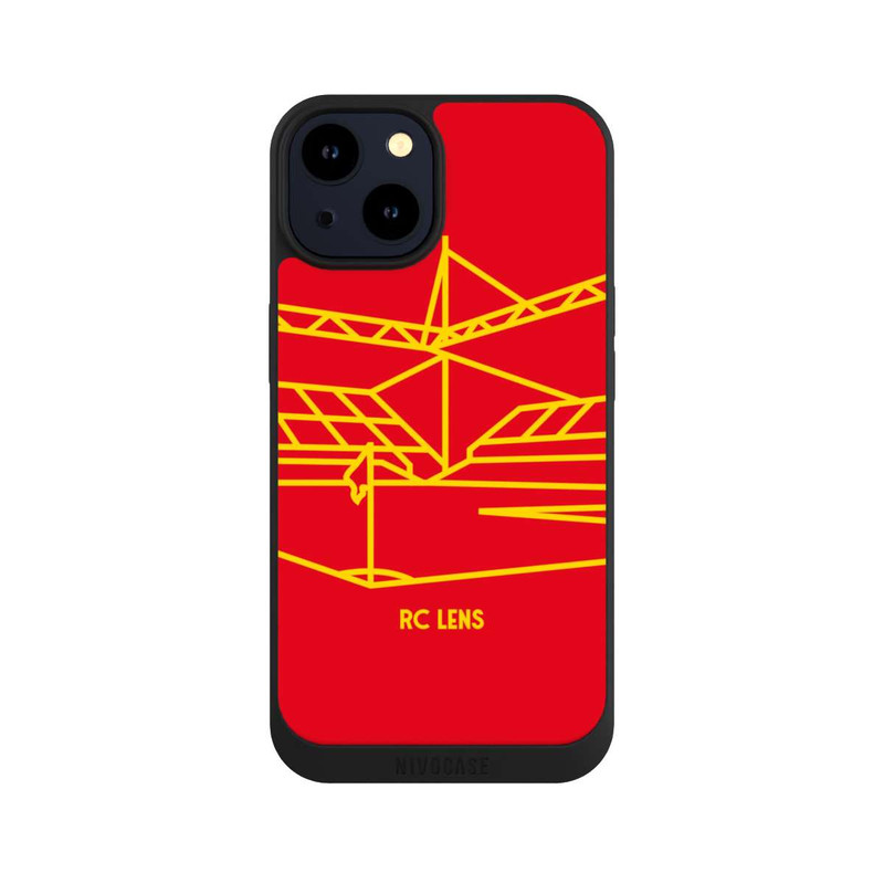 iPhone 14 NIVOpure RC Lens Line Art Stadium Groß