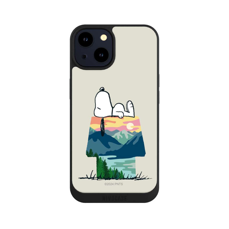iPhone 14 NIVOpure Snoopy Camping Hütte