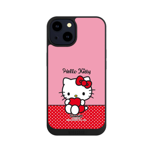 Apple iPhone 14 NIVOpure Hello Kitty sitzend mit Herz