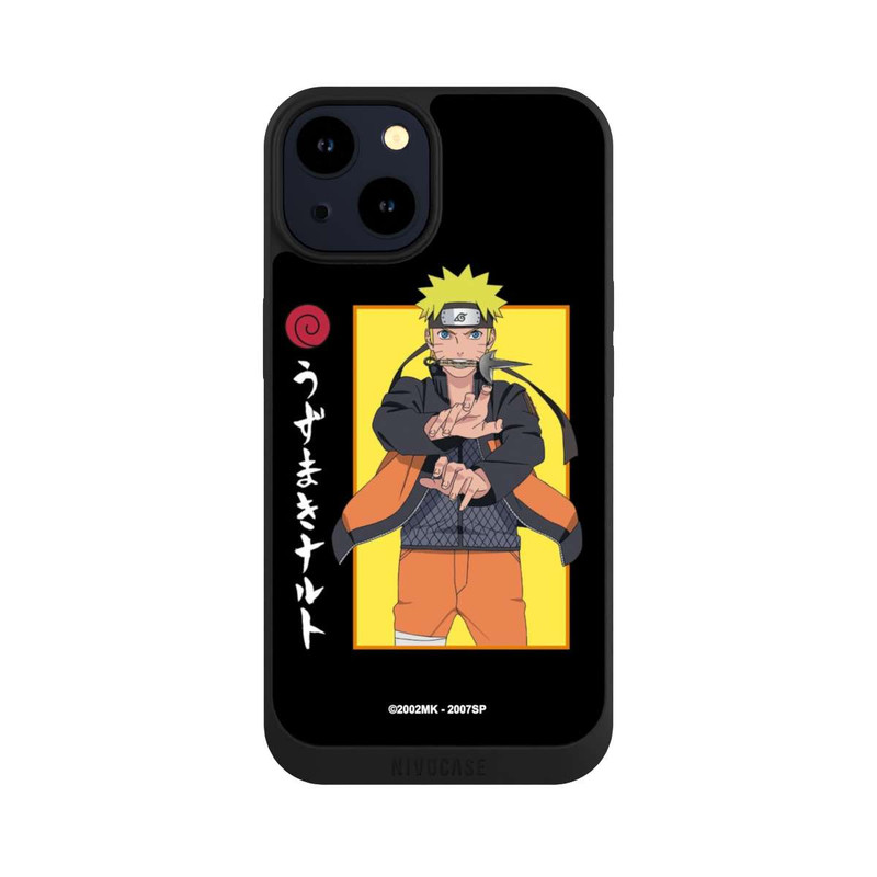 iPhone 14 NIVOpure Naruto Position de Combat noir