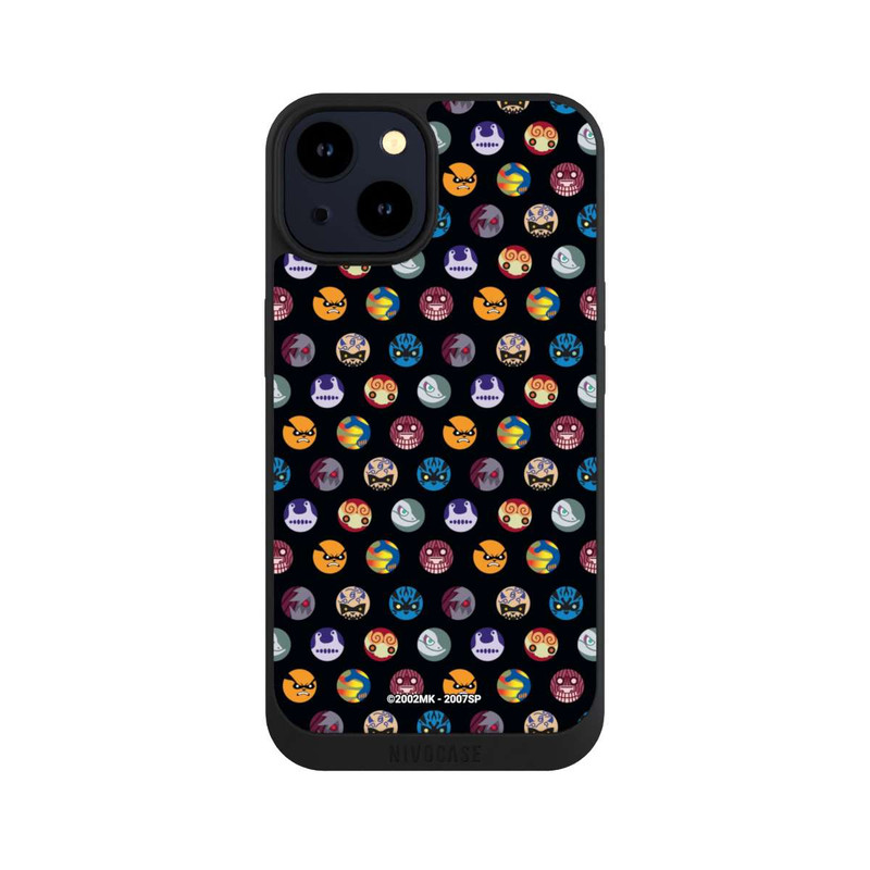 iPhone 14 NIVOpure Bijuu Muster Schwarz