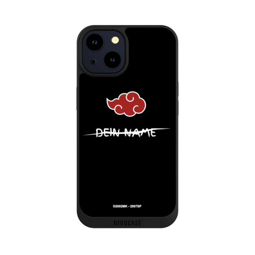 Apple iPhone 14 NIVOpure Akatsuki personalisierbar Schwarz