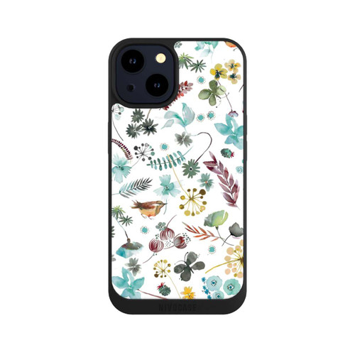 Apple iPhone 14 NIVOpure Papillon botanique Nature Bleu