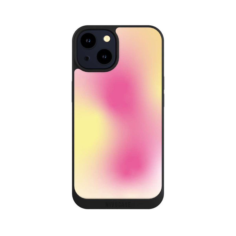 iPhone 14 NIVOpure Aura Gelb Pink