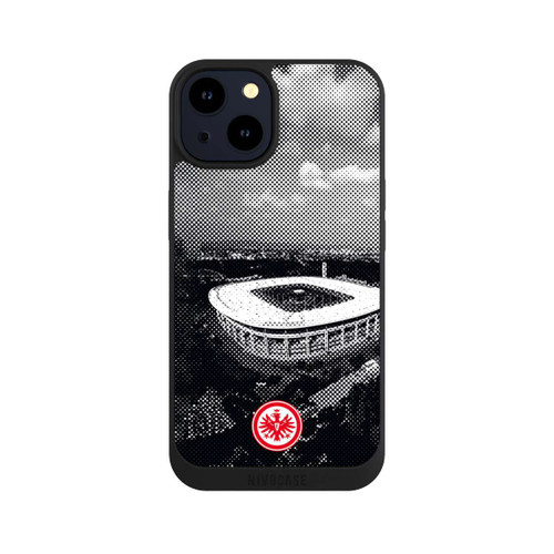 Apple iPhone 14 NIVOpure SGE Stadion Schwarz Weiß
