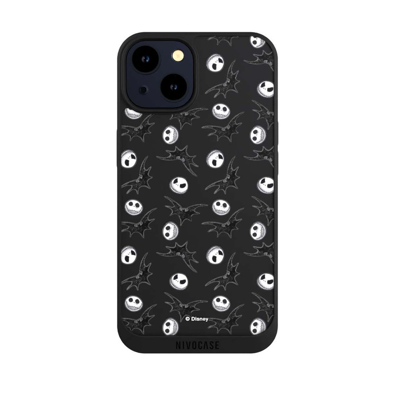 iPhone 14 NIVOpure Nightmare Before Christmas Pattern Transparent