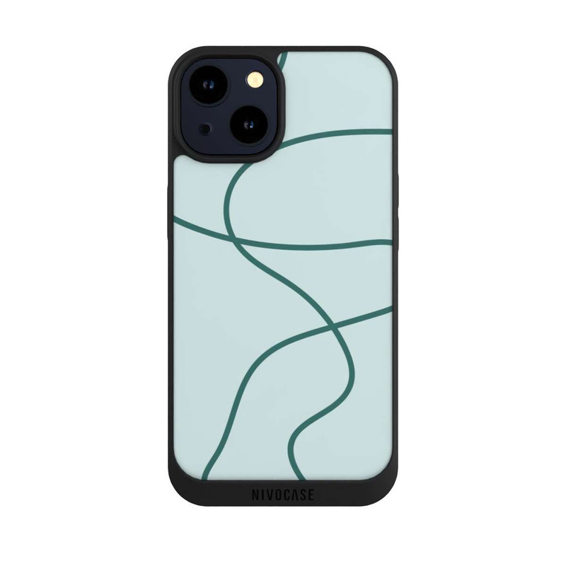 iPhone 14 NIVOpure Blue Slim Lines