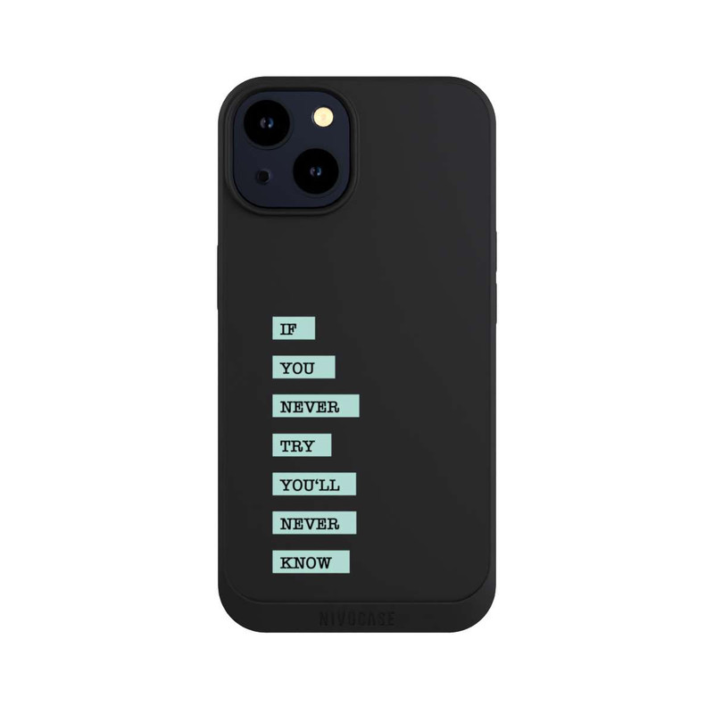 iPhone 14 NIVOpure If You Try Green Transparent