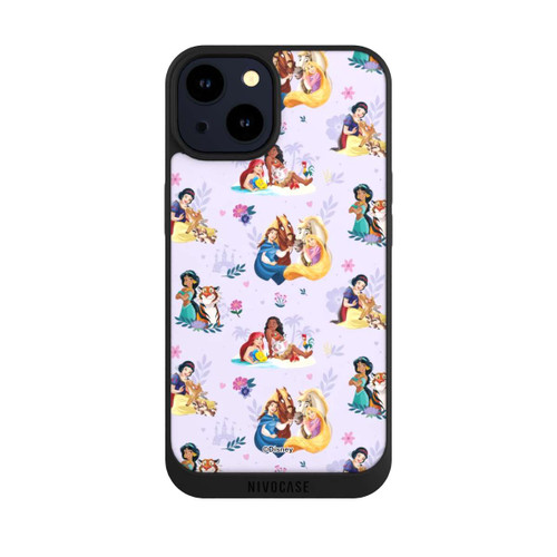 Apple iPhone 14 NIVOpure Princess Floral Pattern Purple