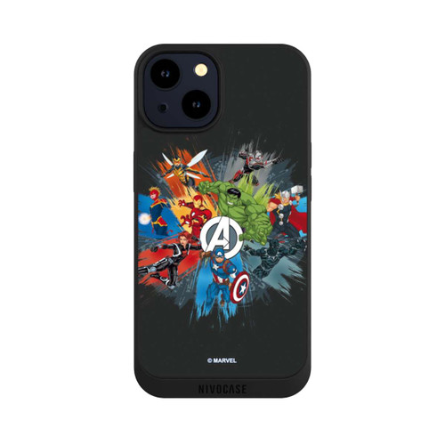 Apple iPhone 14 NIVOpure Marvel's Avengers Black