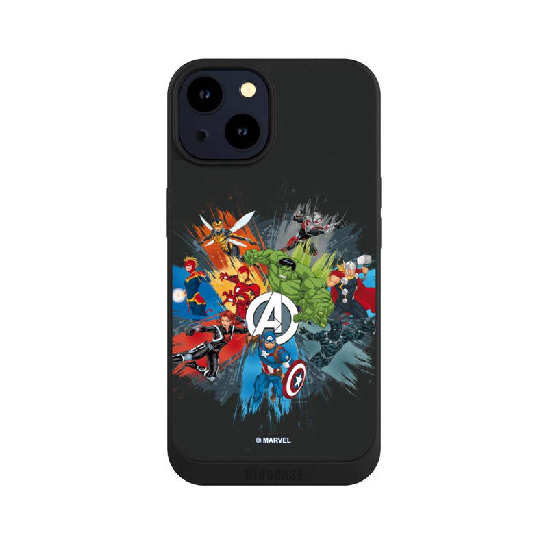 iPhone 14 NIVOpure Marvel's Avengers Black