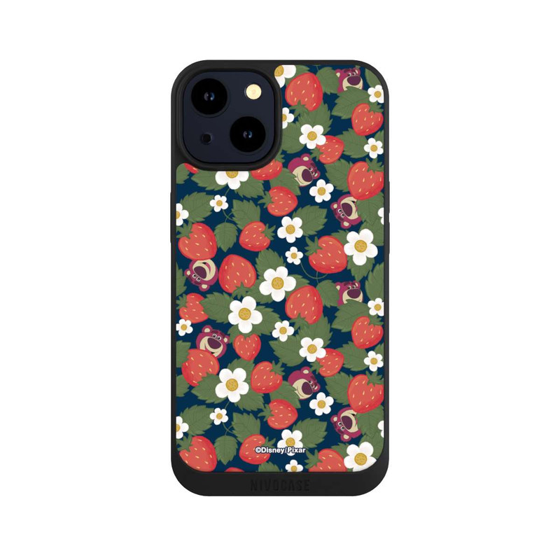 iPhone 14 NIVOpure Lotso Toy Story Strawberry Flower Pattern