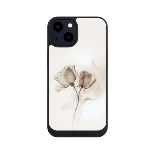 Apple iPhone 14 NIVOpure Braune Rose Blume Nebel