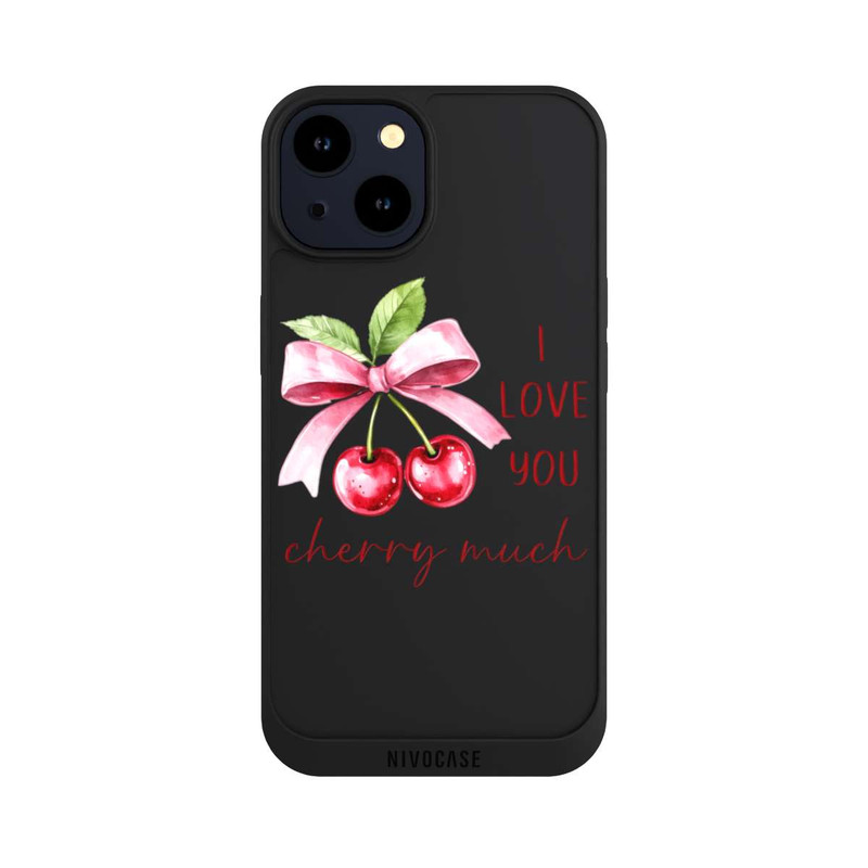 iPhone 14 NIVOpure I Love You Cherry Much with AI