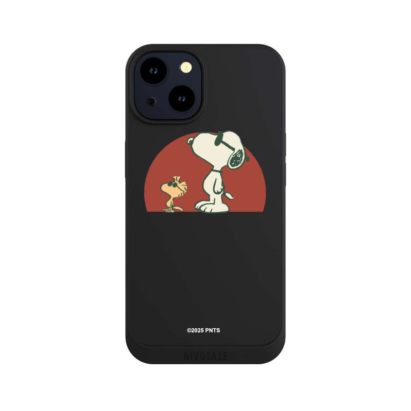 iPhone 14 NIVOpure Snoopy Woodstock Far Out transparent