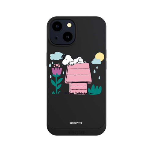 Apple iPhone 14 NIVOpure Snoopy Hundehütte Frühling transparent