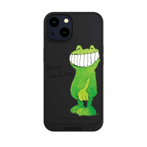 Apple iPhone 14 NIVOpure Frosch Keep Smiling Transparent