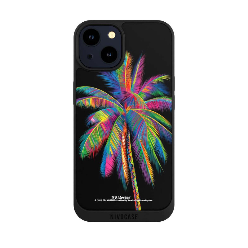 iPhone 14 NIVOpure Regenbogen Palme
