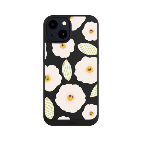 Apple iPhone 14 NIVOpure Simple Pastell Flowers Light Transparent