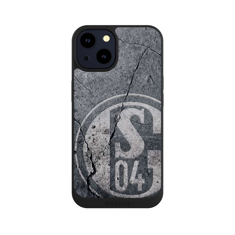 iPhone 14 NIVOpure Schalke 04 Beton Look