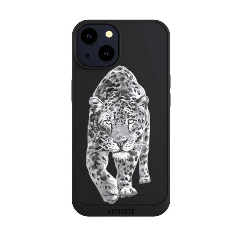iPhone 14 NIVOpure Leopard transparent