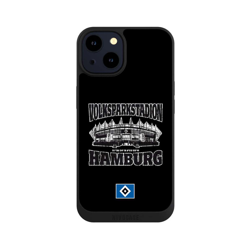 iPhone 14 NIVOpure HSV Volksparkstadion Schwarz