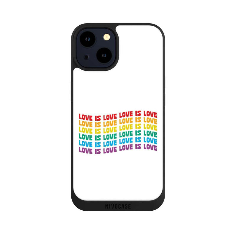 iPhone 14 NIVOpure Love is Love Flag