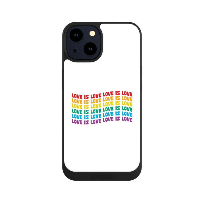 iPhone 14 NIVOpure Love is Love Flag