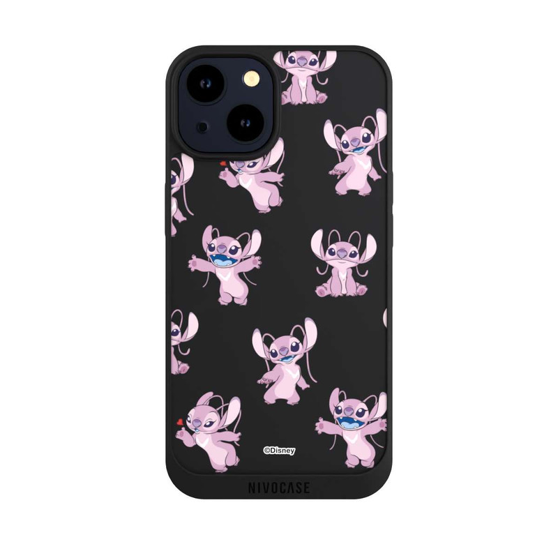 iPhone 14 NIVOpure Angel Faces Pattern Transparent