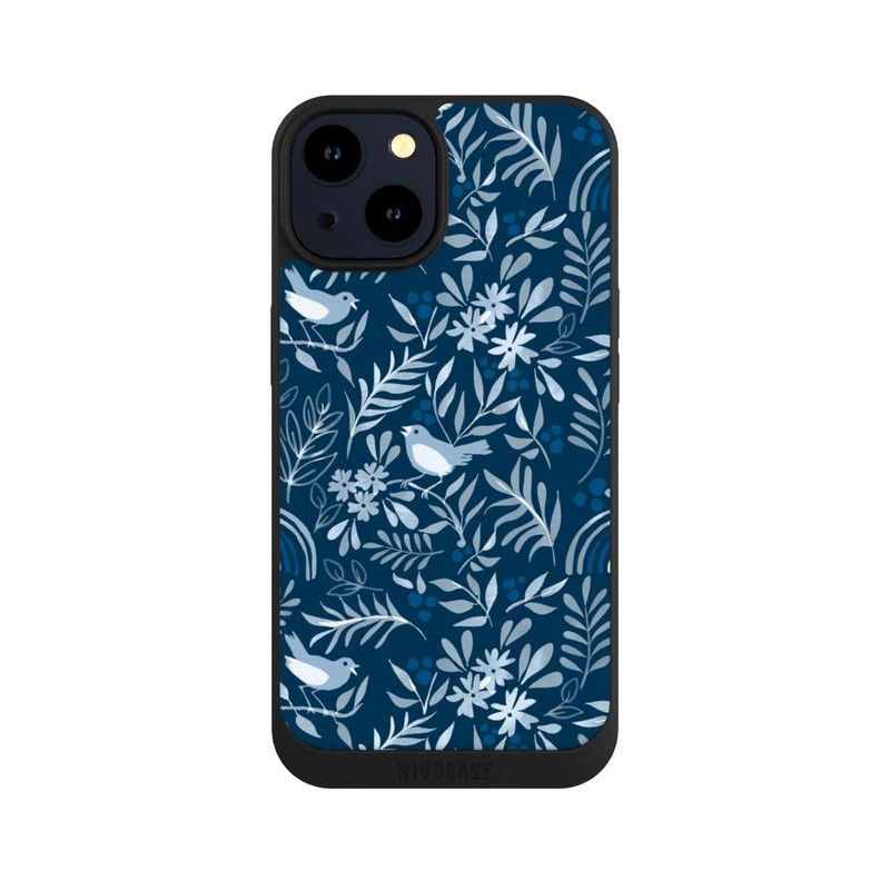 iPhone 14 NIVOpure Classic Blue Pattern