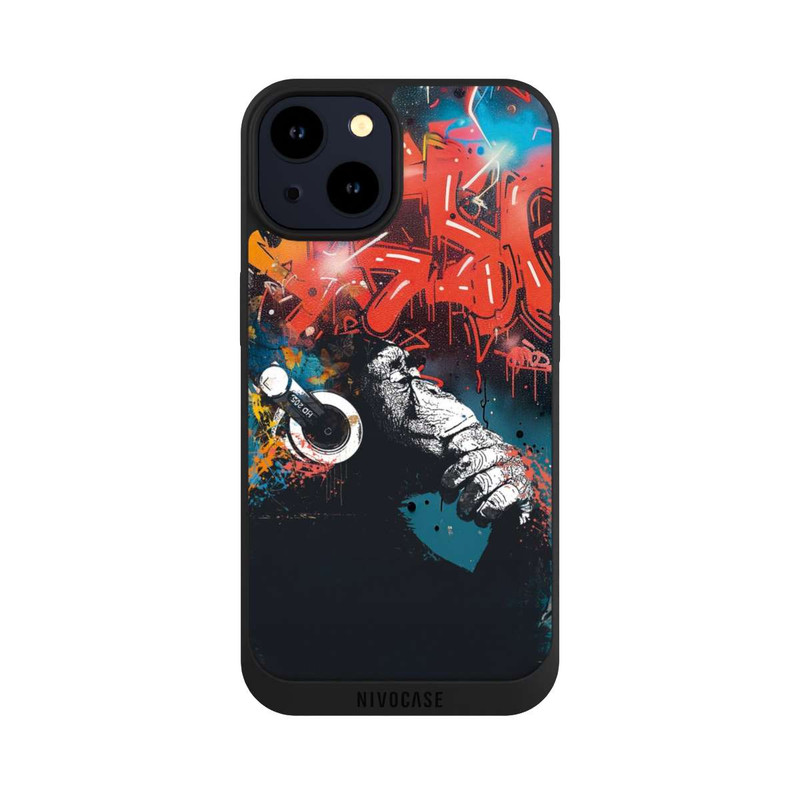 iPhone 14 NIVOpure Chimp Stereo Grafitti