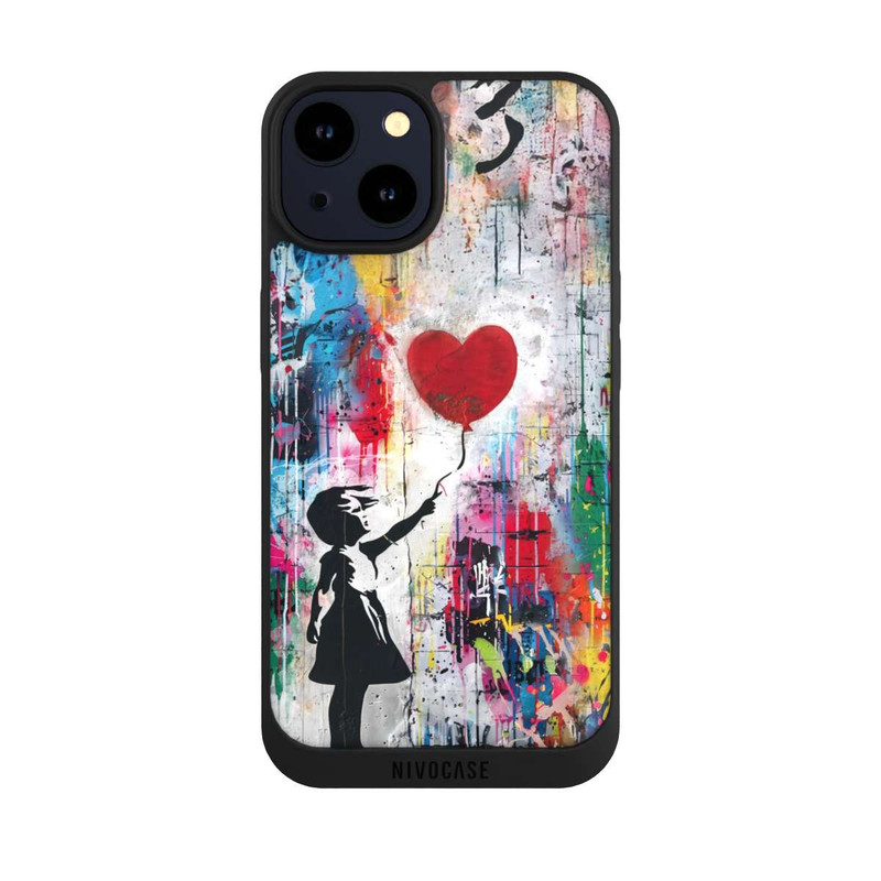 iPhone 14 NIVOpure Balloon Girl Colorful