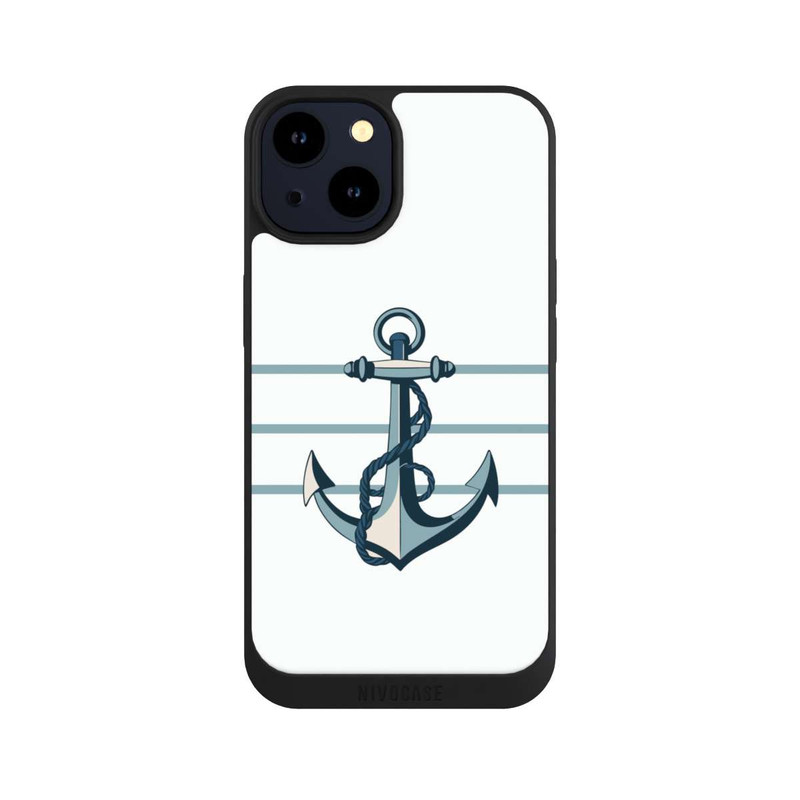 iPhone 14 NIVOpure Anchor Line White with AI