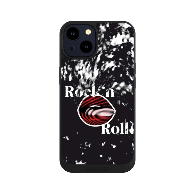 iPhone 14 NIVOpure Rock 'n Roll Grid Kunst