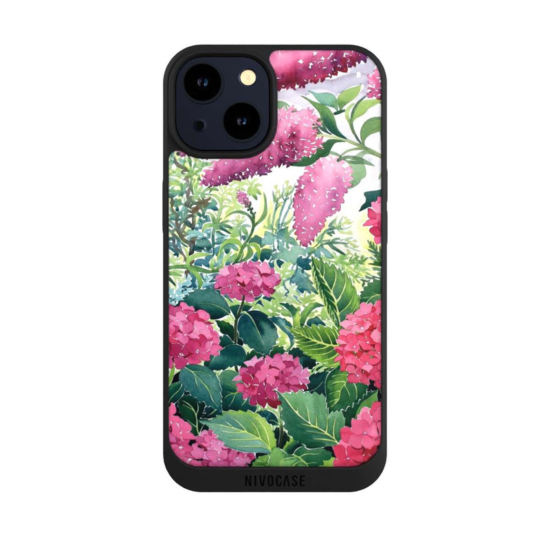 iPhone 14 NIVOpure Garden Hydrangeas and Buddleia by Christopher Ryland