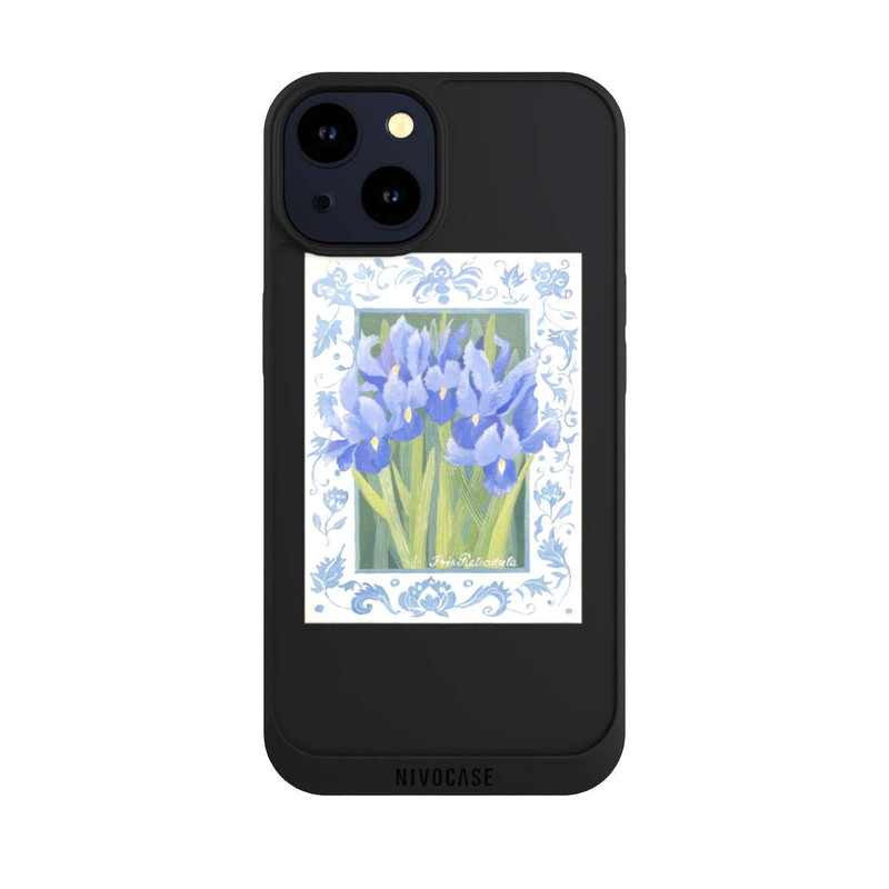 iPhone 14 NIVOpure Blue Iris, by Jennifer Abbott