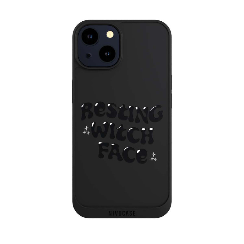 iPhone 14 NIVOpure Resting Witch Face Transparent