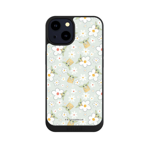 Apple iPhone 14 NIVOpure Baby Yoda Blumen Muster