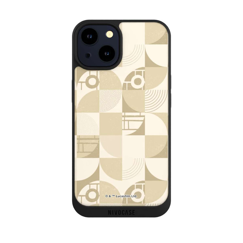 iPhone 14 NIVOpure R2D2 Bauhaus Style Beige