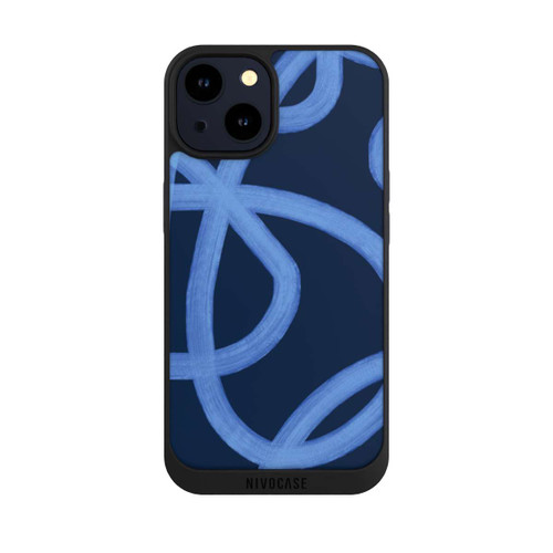 Apple iPhone 14 NIVOpure Laced Up Tones of Blue