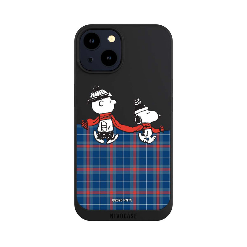 iPhone 14 NIVOpure Peanuts Weihnachtspulli Transparent
