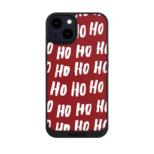 Apple iPhone 14 NIVOpure Ho Ho Ho Christmas Red Pattern
