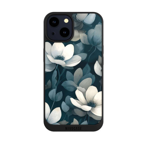 Apple iPhone 14 NIVOpure Negative Flower Petrol White with AI