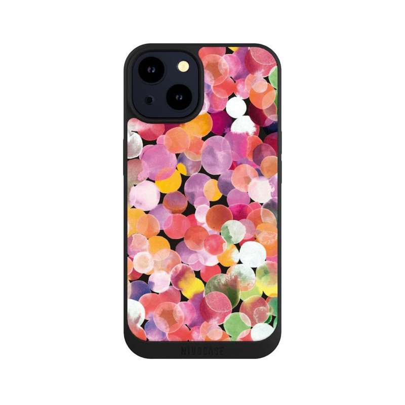 iPhone 14 NIVOpure Colorful Watercolor Dots