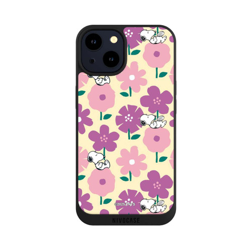 Apple iPhone 14 NIVOpure Peanuts Flower Pattern Yellow