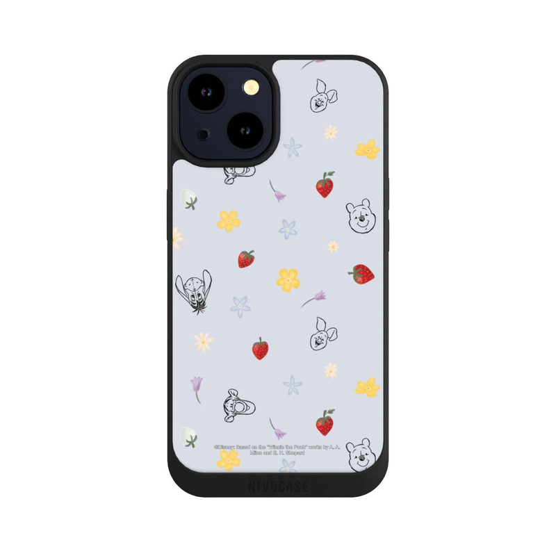 iPhone 14 NIVOpure Winnie l'Ourson et ses Amis Fraise Bleu