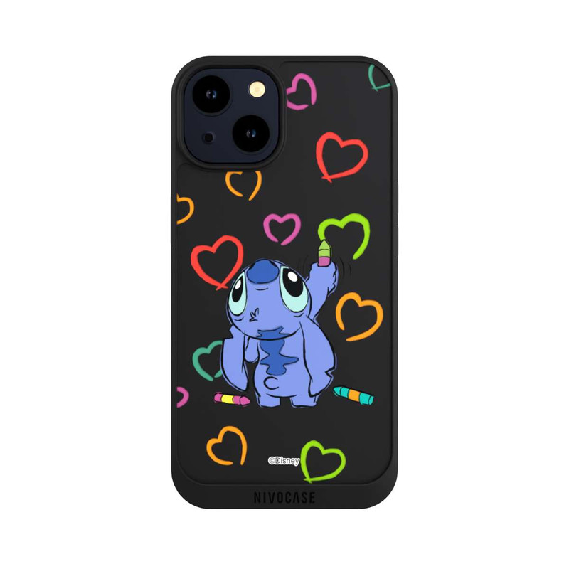 iPhone 14 NIVOpure Stitch Draws a Heart Transparent
