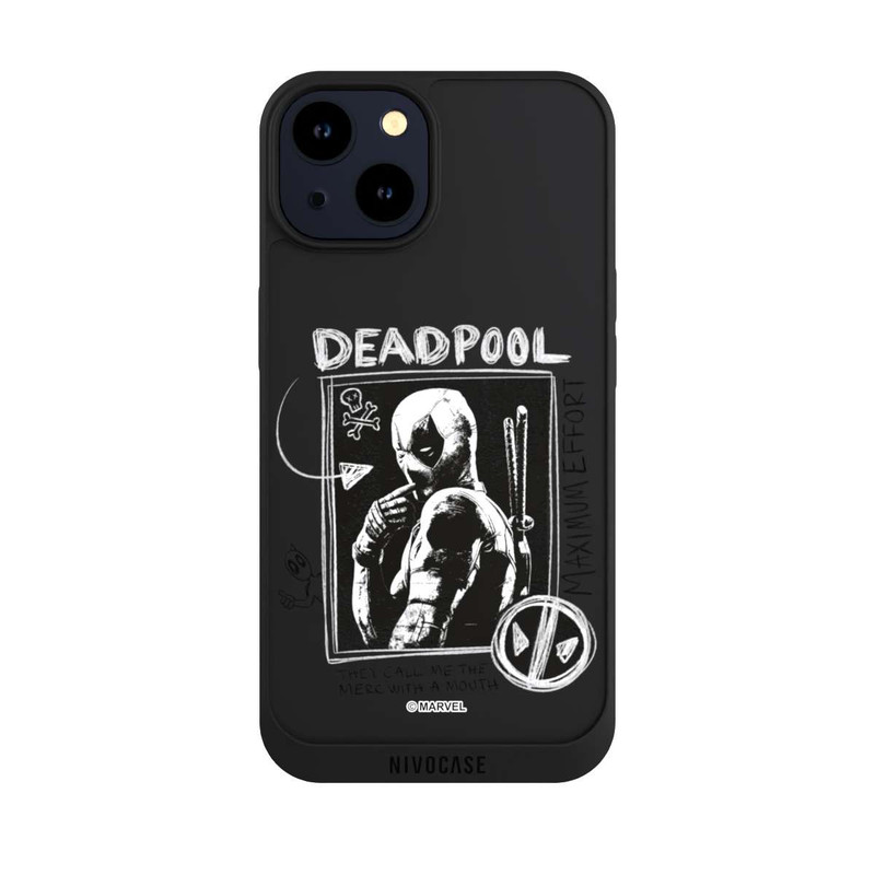 iPhone 14 NIVOpure Deadpool Transparent
