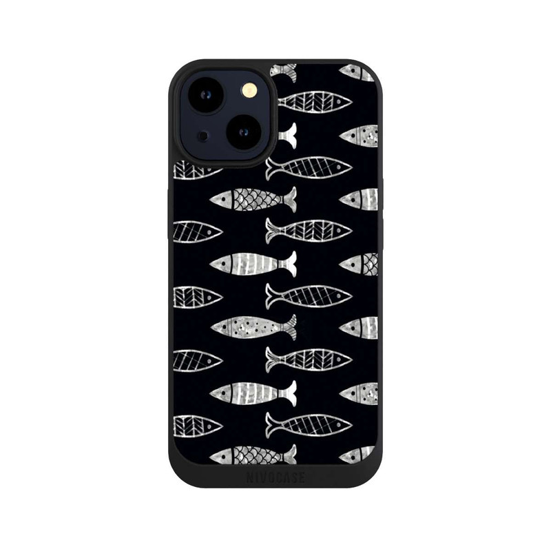 iPhone 14 NIVOpure Black Fishy Theme