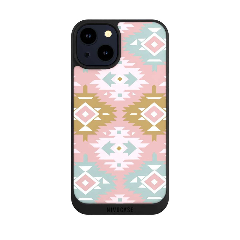 iPhone 14 NIVOpure Modern Tribal Boho Aztec Geometric Design